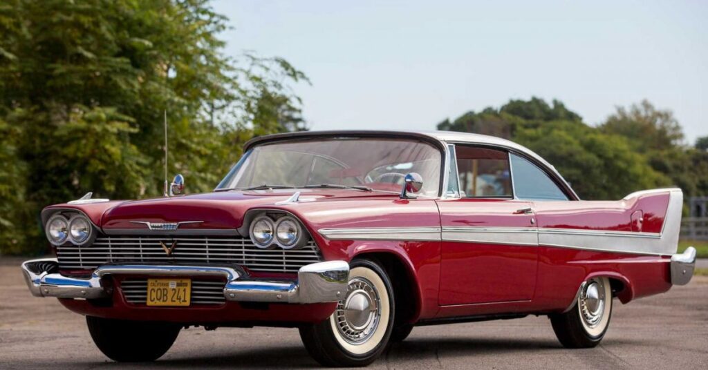 7 Of The Most Iconic Horror Movie Cars: Christine - 1958 Plymouth Fury