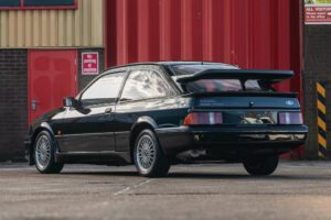 Silverstone Auctions Race Retro - Ford Sierra Cosworth RS500 Rear Three Quarter
