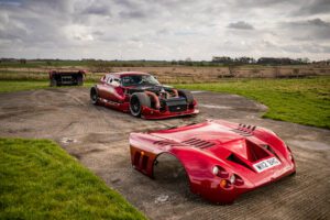 The TVR Cerbera Speed 12 - Bodywork removed