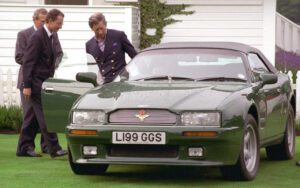King Charles' Aston Martin V8 Virage Volante King Charles' Aston Martin V8 Virage Volante