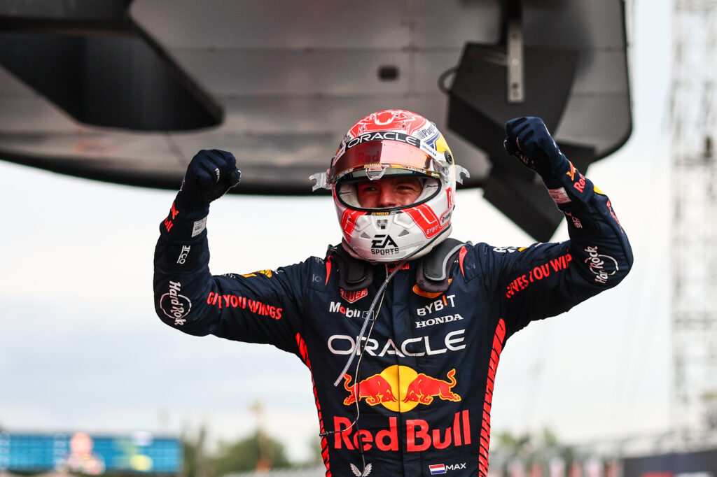 Race Winner Max Verstappen
