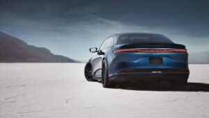 Lucid Air Sapphire rear