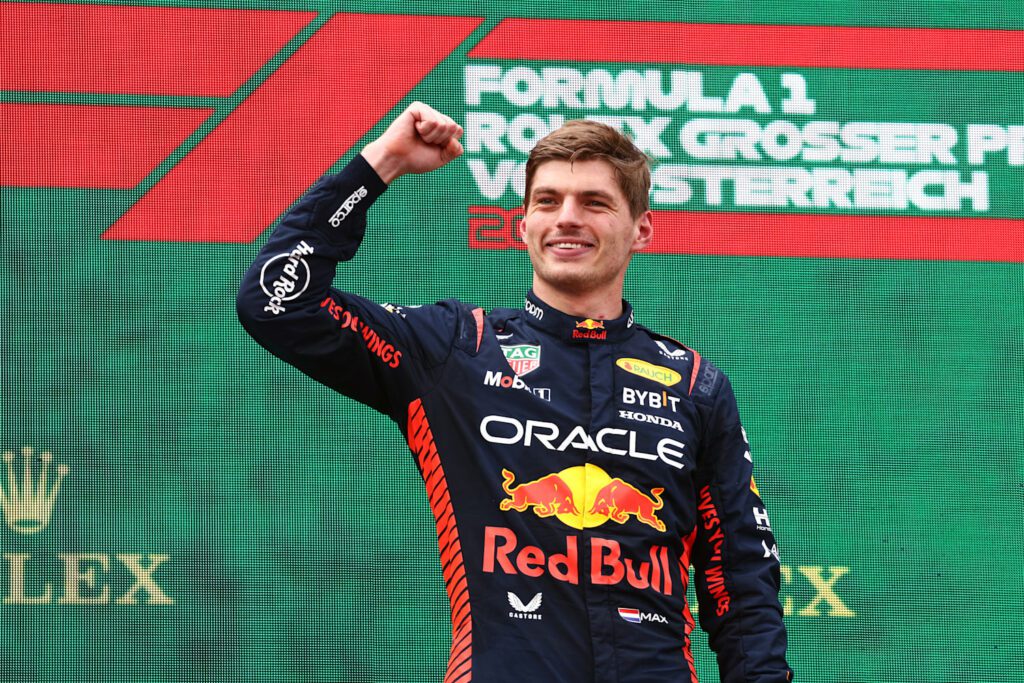 2023 Austrian Grand Prix Race Winner Max Verstappen