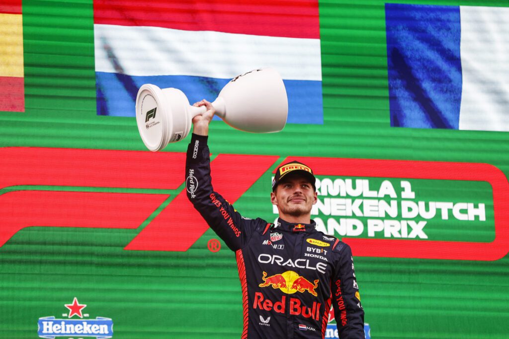 Dutch Grand Prix Winner Max Verstappen