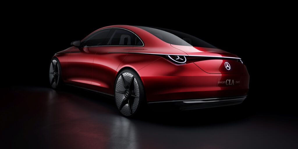 Car News Roundup - September - Mercedes-Benz Concept CLA Rear