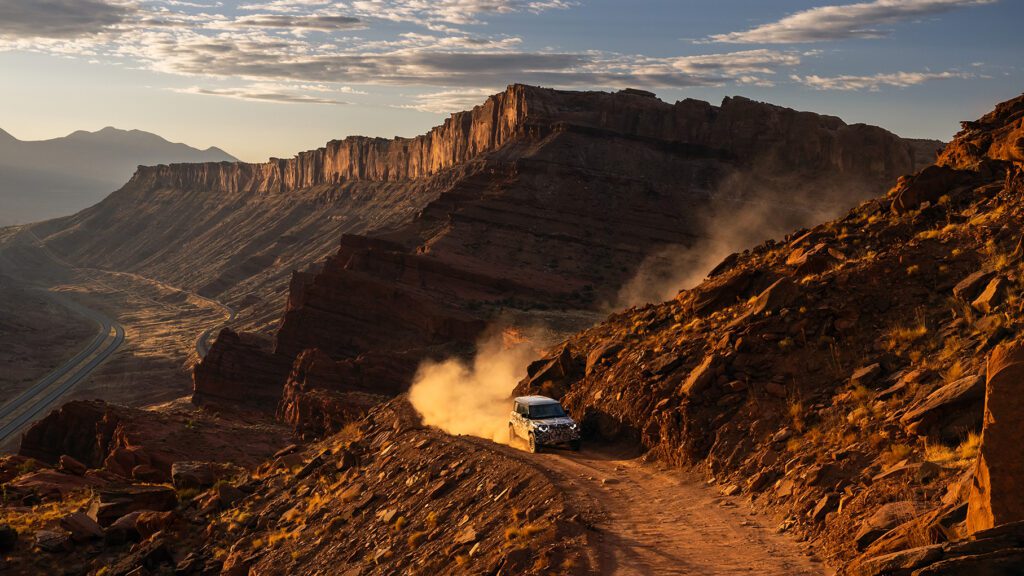 Land Rover Defender Octa testing