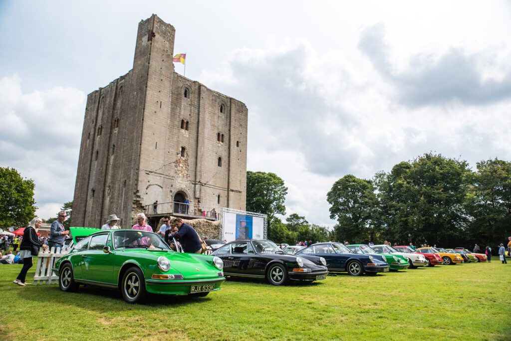 Porsche Club GB Classics At The Castle: Hedingham Castle