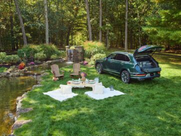 The Coolest Car Features To Embrace The Heatwave: Bentley Bentayga Picnic Set Up