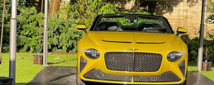 Yellow Bentley