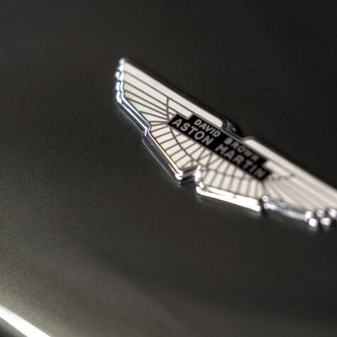Aston Martin Badge Detail